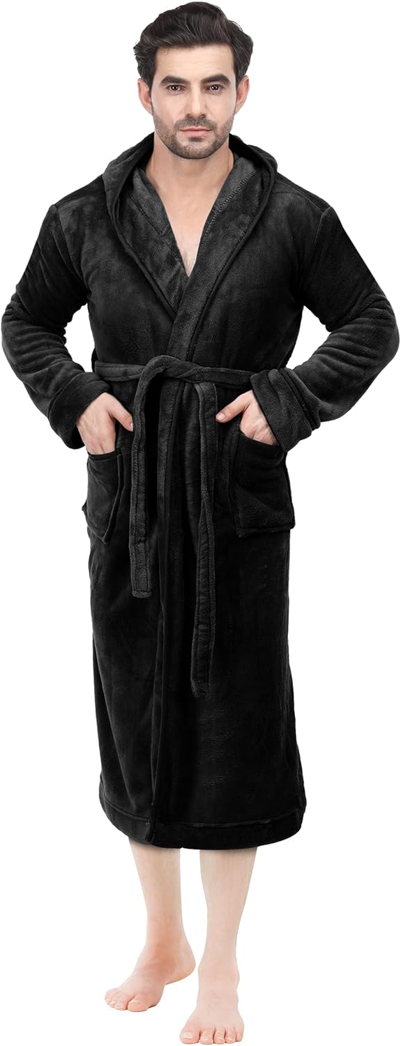 Mukava miesten fleece-kylpytakki - Harry