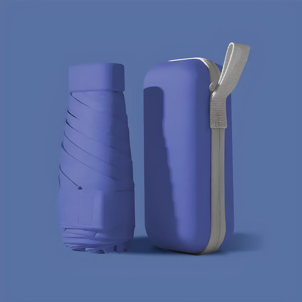 Kompakt Reiseparaply Og Etui