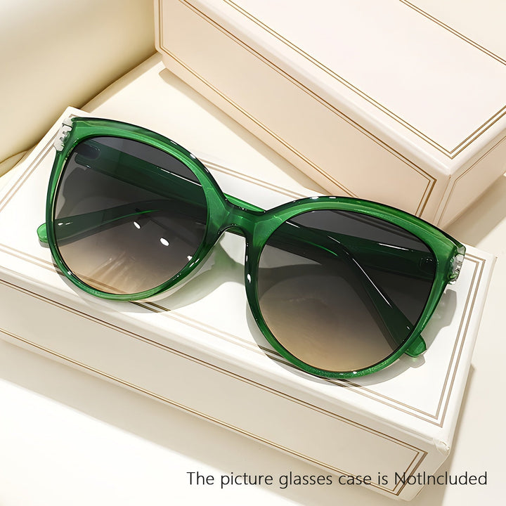 Luksuriøse cat-eye-solbriller for kvinner – Oversized og stilige for solfylte dager