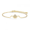 Sol og Måne Zircon Matchende Par Armbånd