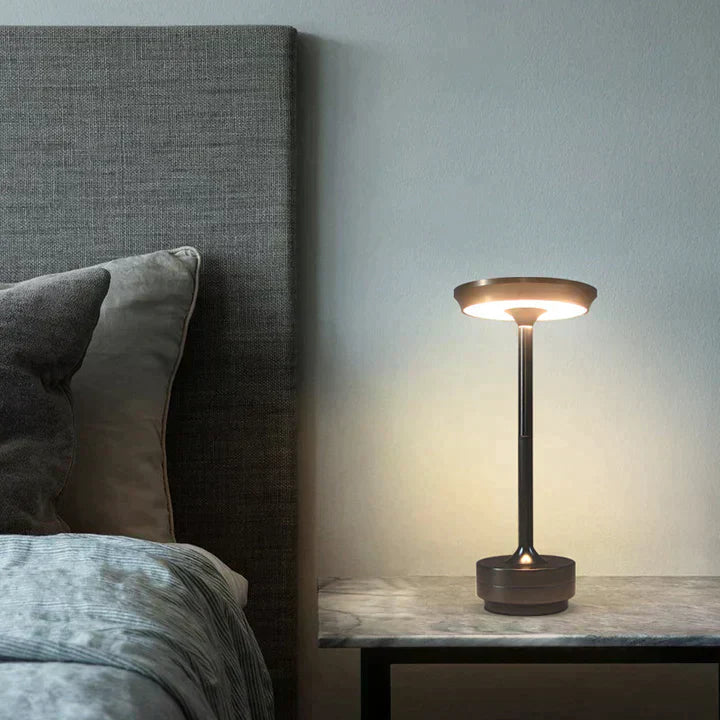 LuminLight Trådløs Oppladbar LED Bordlampe