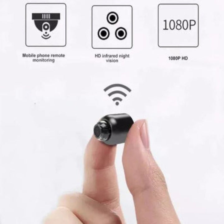 Skjult WiFi-kamera (1080P) – Trådløs babymonitor og diskret overvåkning