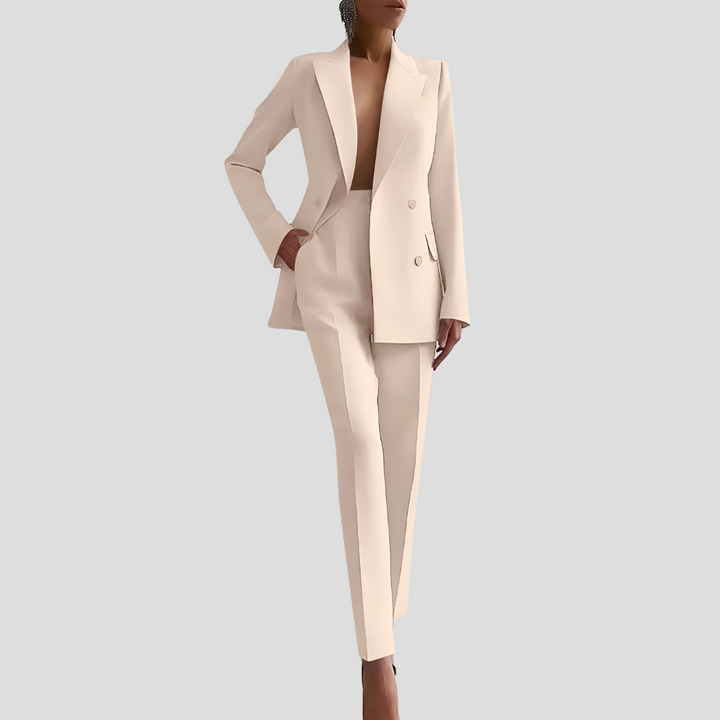 Kvinners elegante forretningsdress-sett