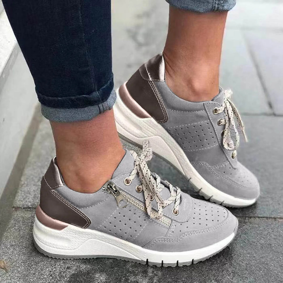 Trendy Dikke Zool Sneakers for Kvinner