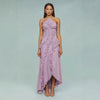 Kvinners strapless backless tassel elegant kjole