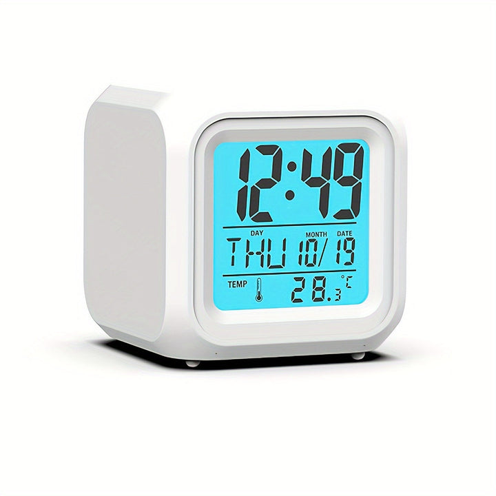 Digitalt LED-ur med temperaturdisplay – Stillegående og lyssterkt for ethvert rom