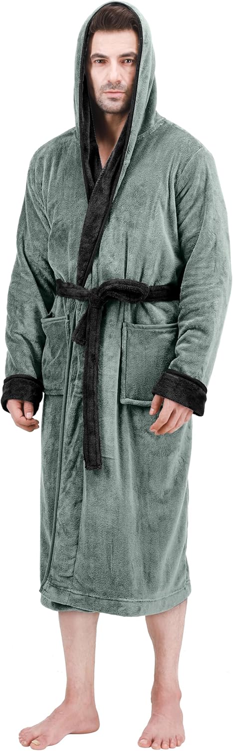Mukava miesten fleece-kylpytakki - Harry