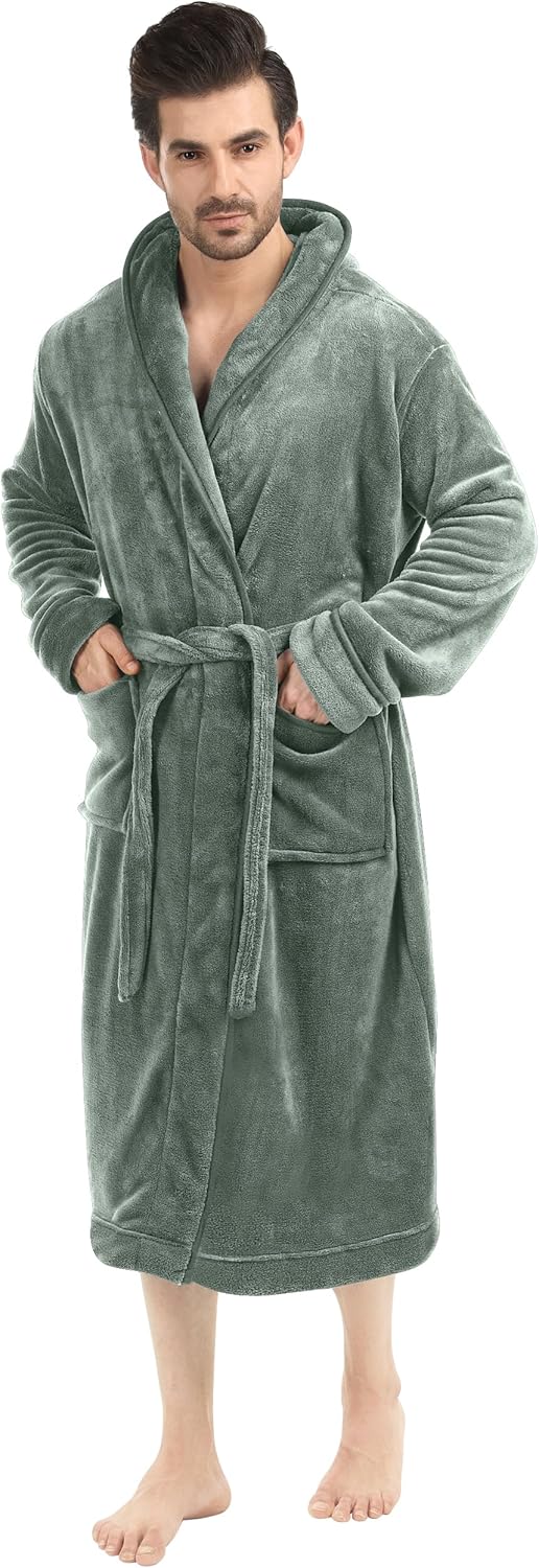 Mukava miesten fleece-kylpytakki - Harry