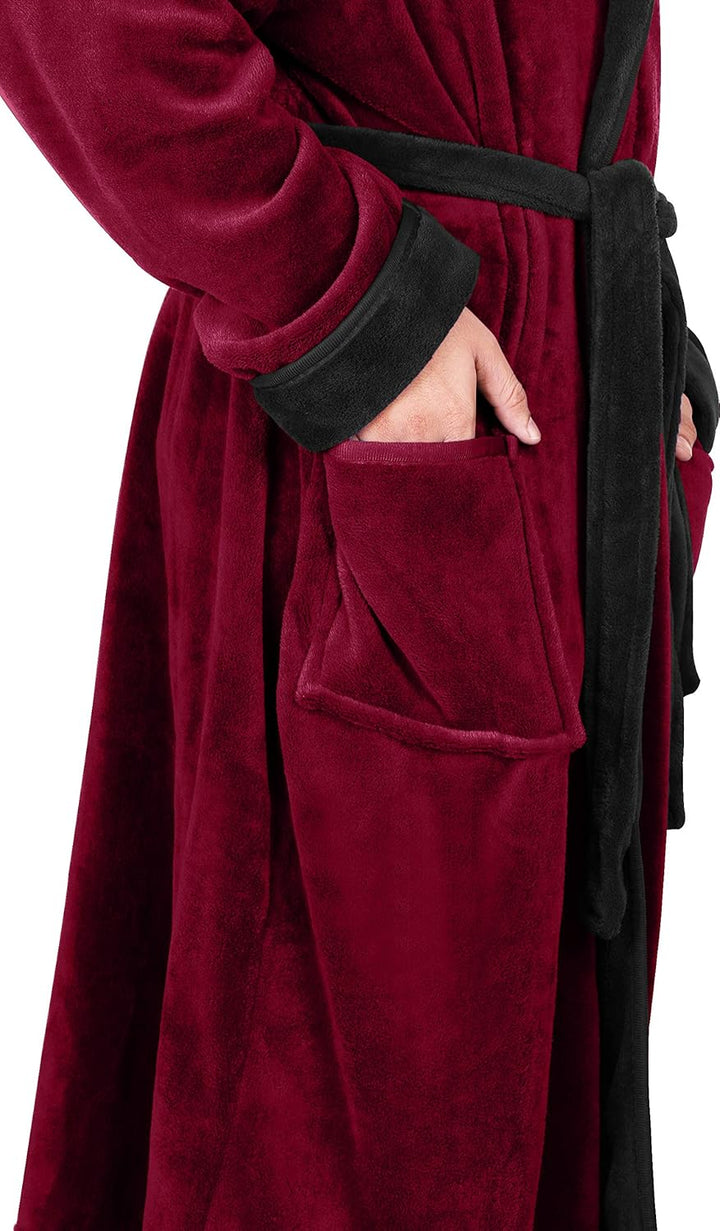 Mukava miesten fleece-kylpytakki - Harry