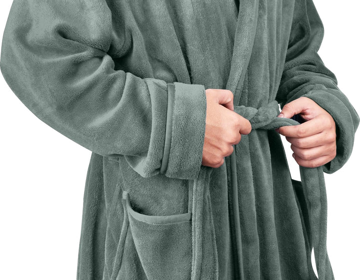 Mukava miesten fleece-kylpytakki - Harry