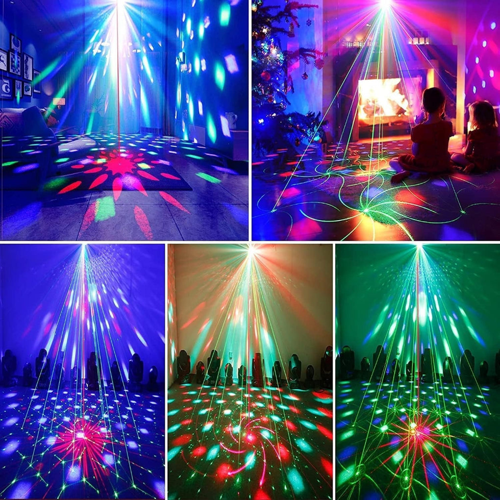 2-i-1 Laser Disco Lys