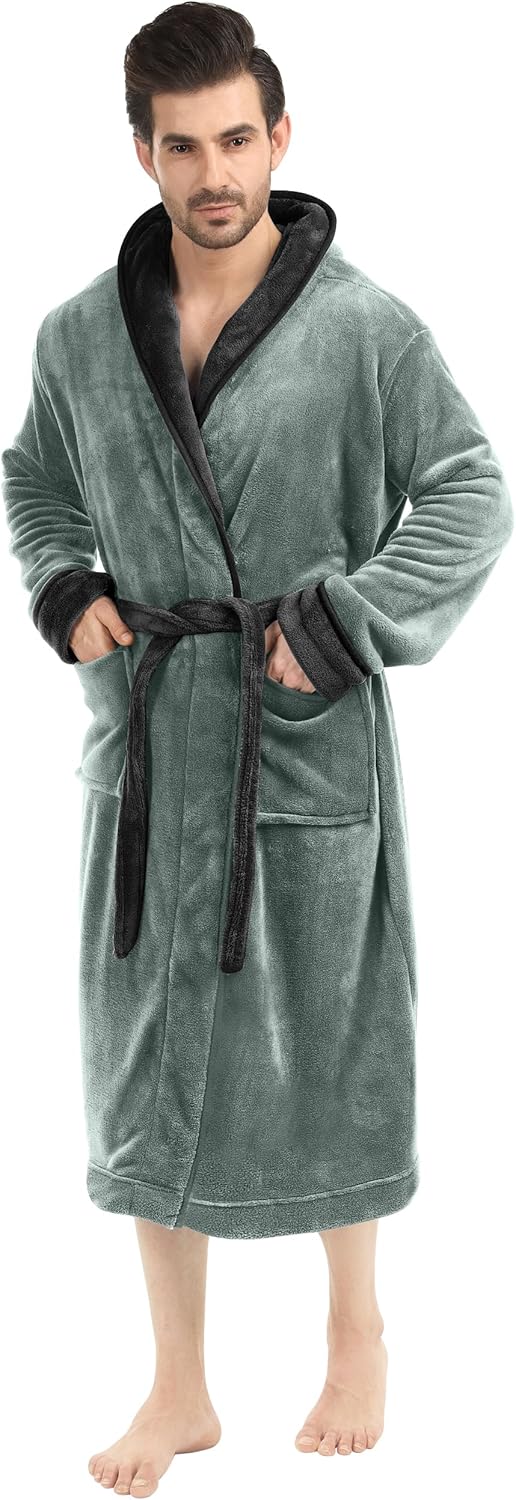 Mukava miesten fleece-kylpytakki - Harry