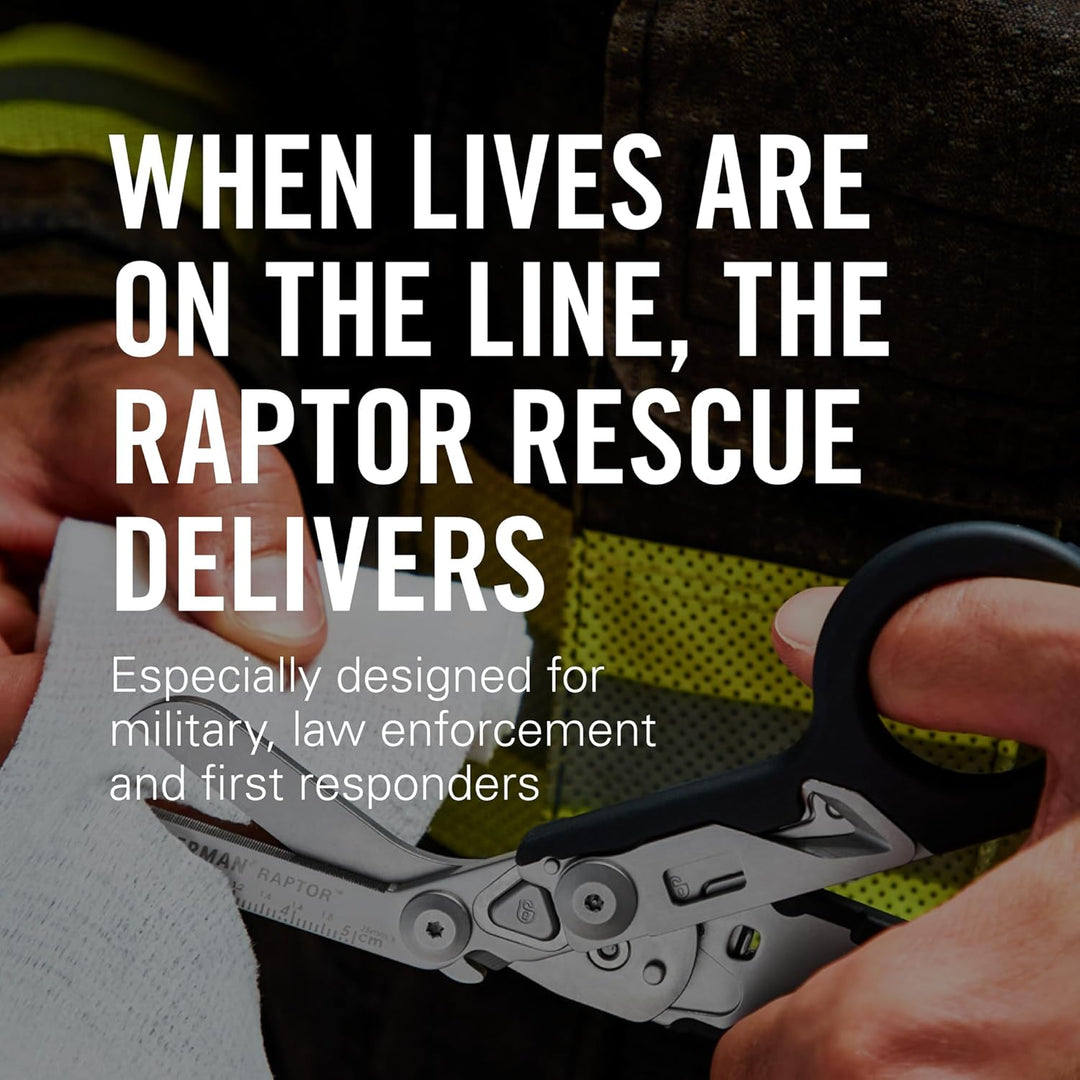 Raptor Rescue 6-i-1 Multiverktøy for Nødsituasjoner