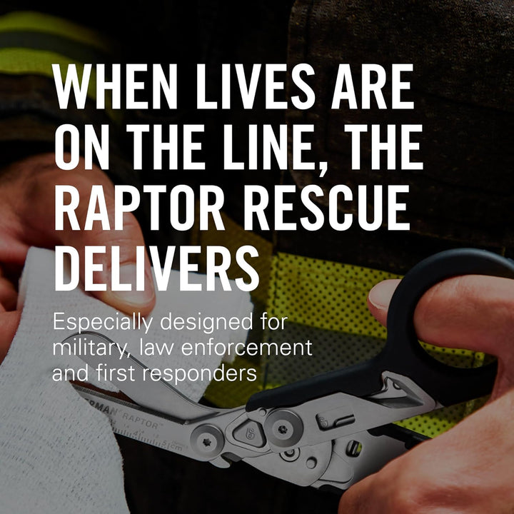 Raptor Rescue 6-i-1 Multiverktøy for Nødsituasjoner