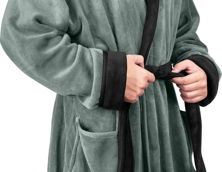 Mukava miesten fleece-kylpytakki - Harry