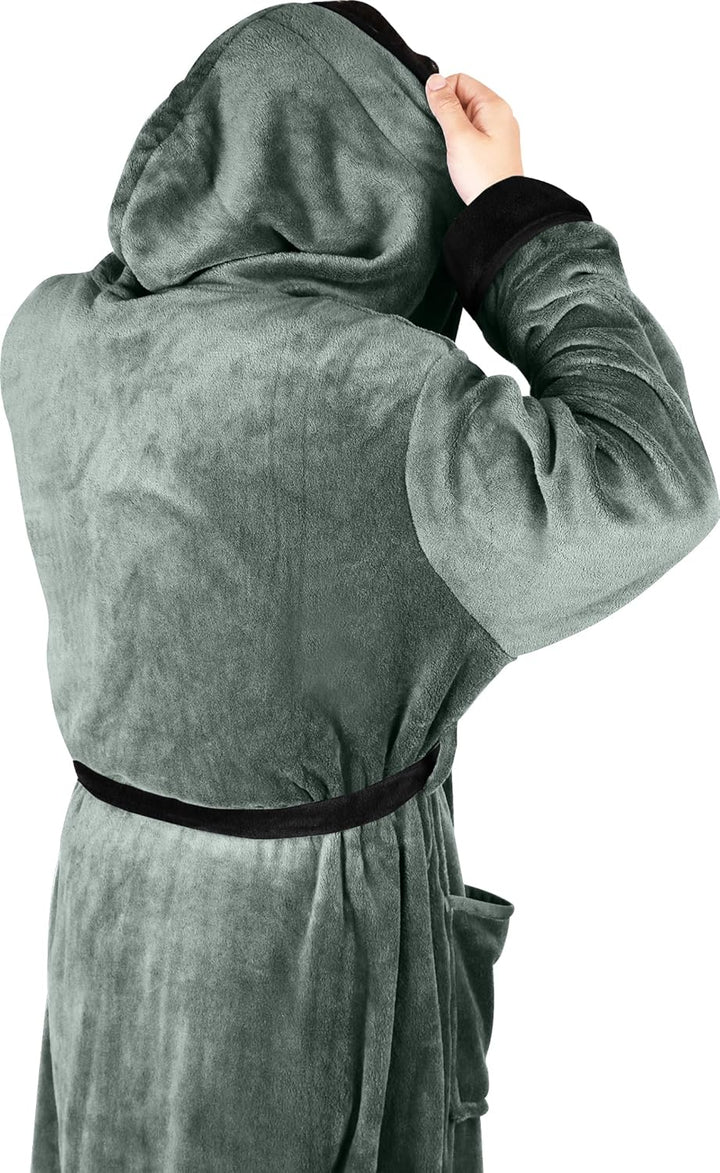 Mukava miesten fleece-kylpytakki - Harry