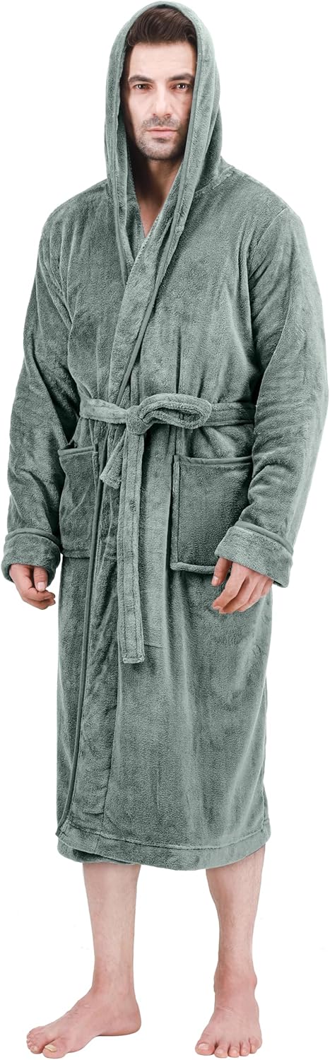 Mukava miesten fleece-kylpytakki - Harry