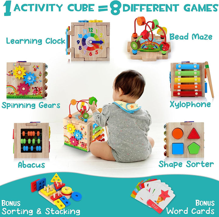 Montessori-kube 8-i-1 – Cubbi