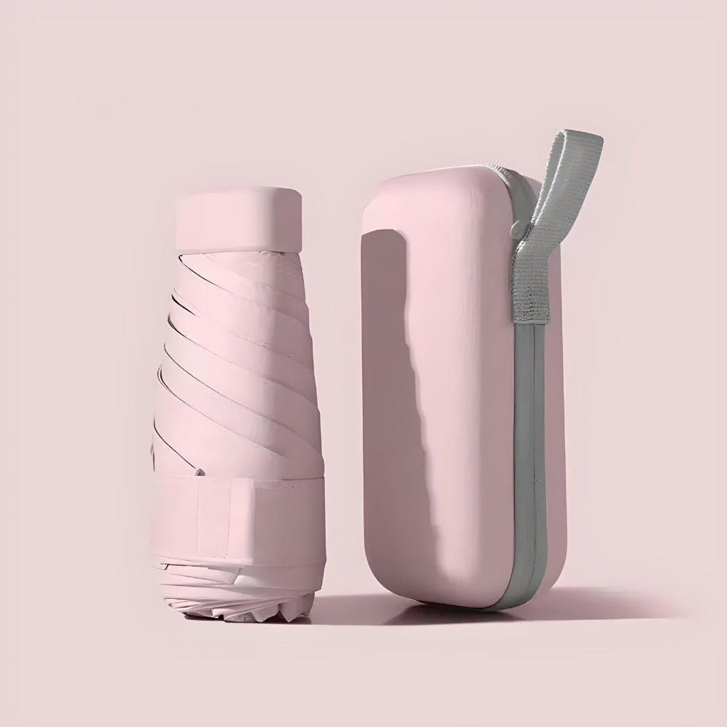 Kompakt Reiseparaply Og Etui