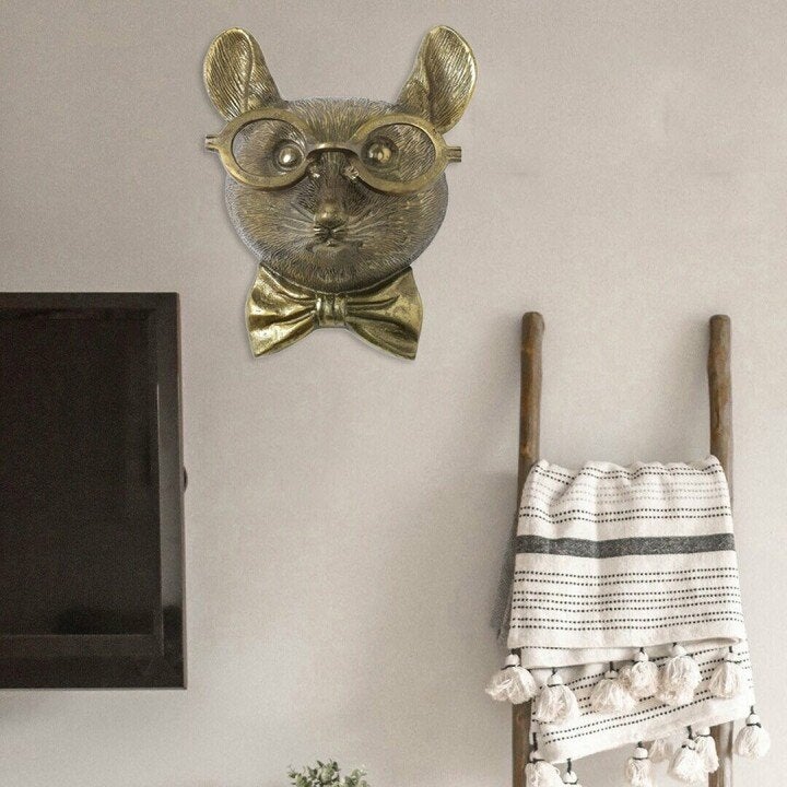 Lekent vegg-dyrehode dekorasjon - WallCritters