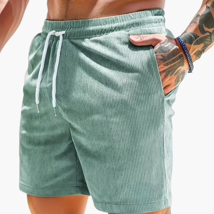 Herre Cord Shorts – Uformell Sommerstil