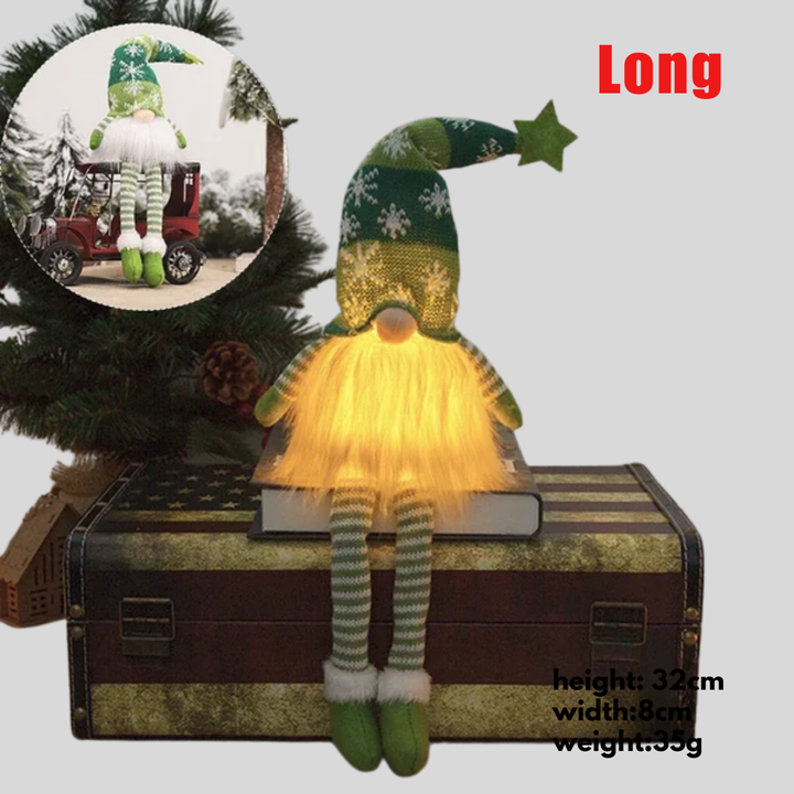 LED Uten Ansikt Dukke Gnome Ornamenter