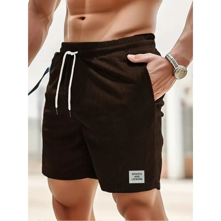 Kordfløyels Shorts for Menn