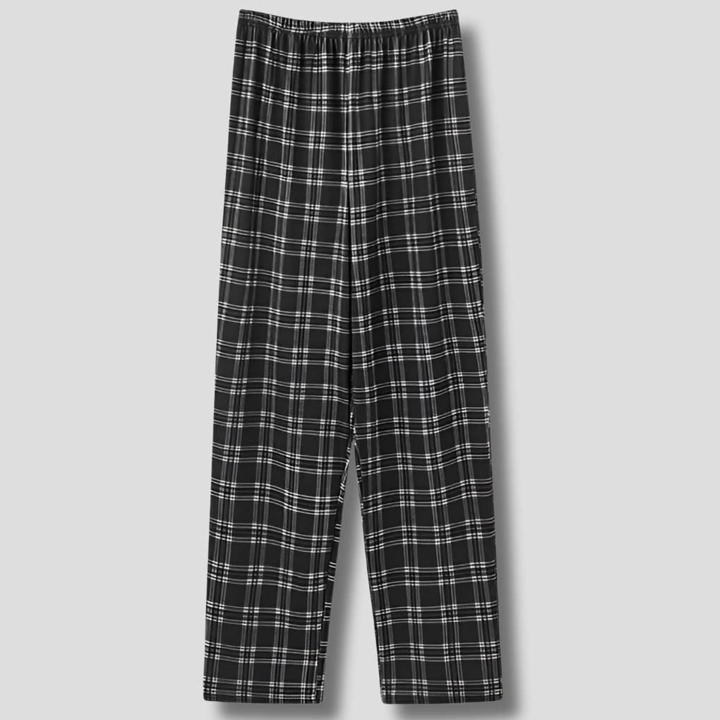 3-Pakke Flanell Herre Pyjama Bukser