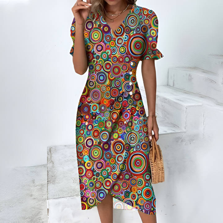 Kvinnens lette maxikjole