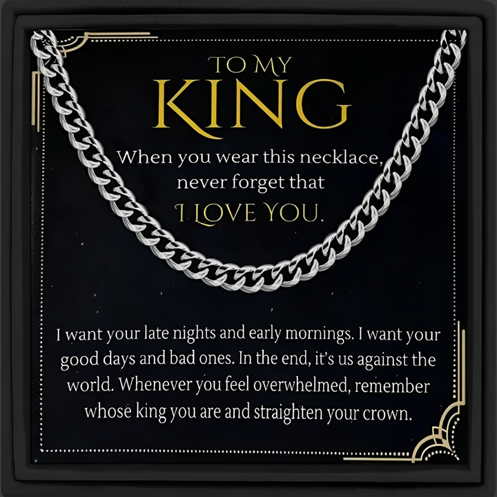 Menns Cuban Chain Halskjede