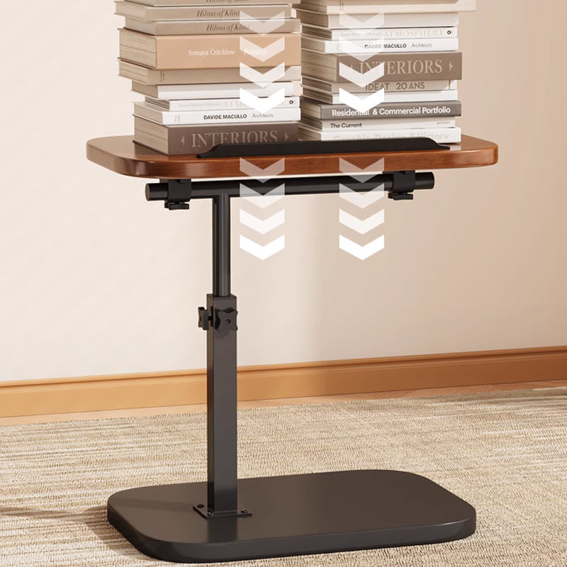 Høydejusterbart rullende pc-bord med 360° dreibar bordplate, 45–80 cm, 30 kg bæreevne