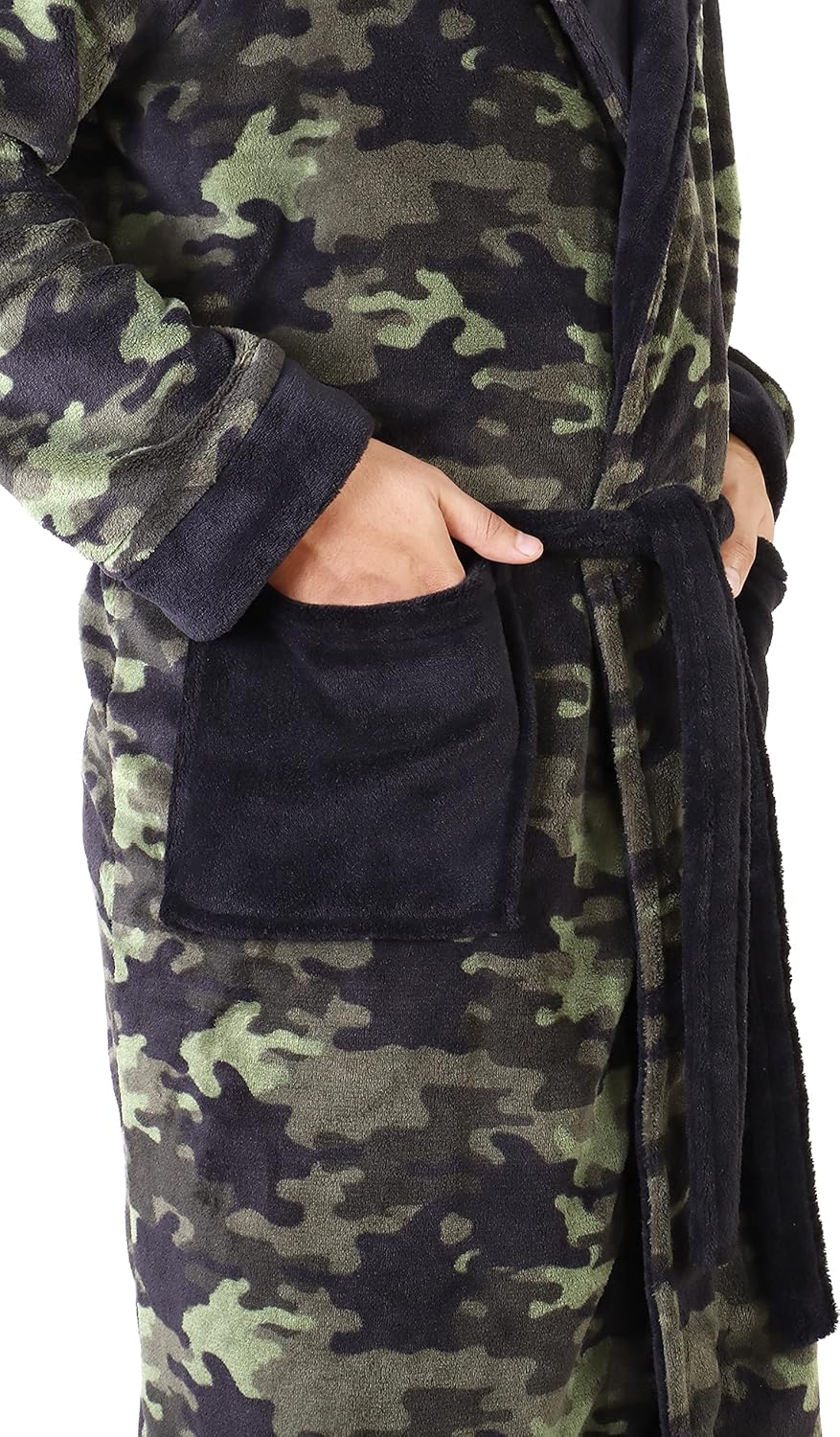 Mukava miesten fleece-kylpytakki - Harry