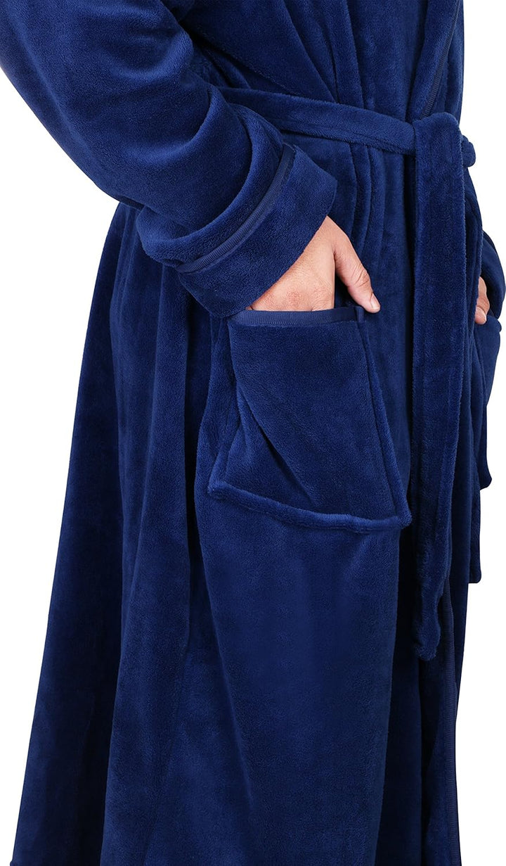 Mukava miesten fleece-kylpytakki - Harry