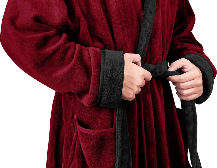 Mukava miesten fleece-kylpytakki - Harry