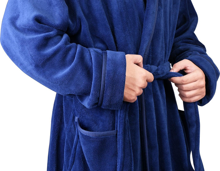 Mukava miesten fleece-kylpytakki - Harry