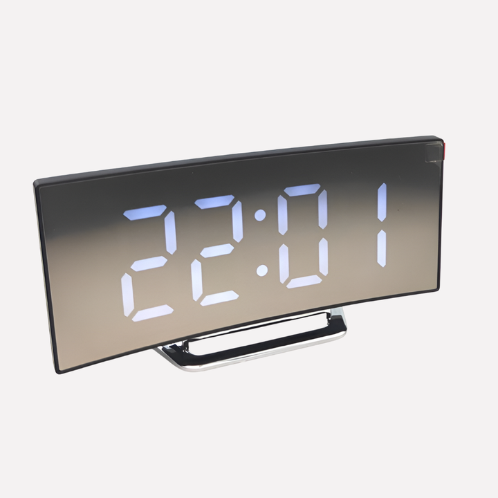 Moderne Stil Buet LED Digital Alarmklokke