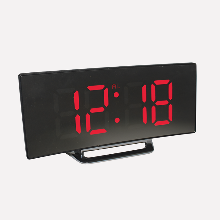 Moderne Stil Buet LED Digital Alarmklokke