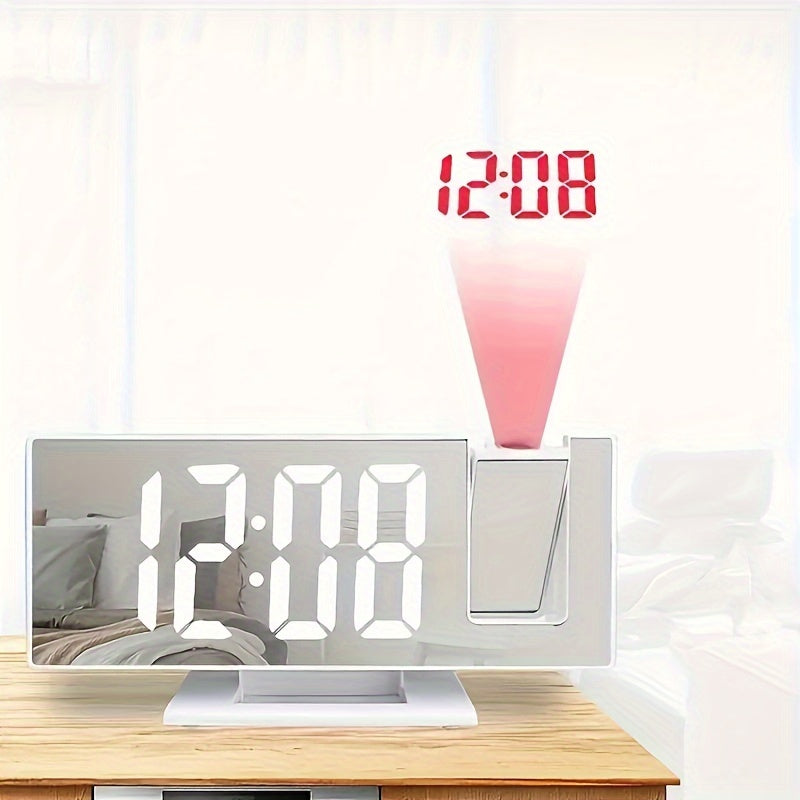Digital projeksjonsvekkerklokke – Stort LED-display og multifunksjonell alarm