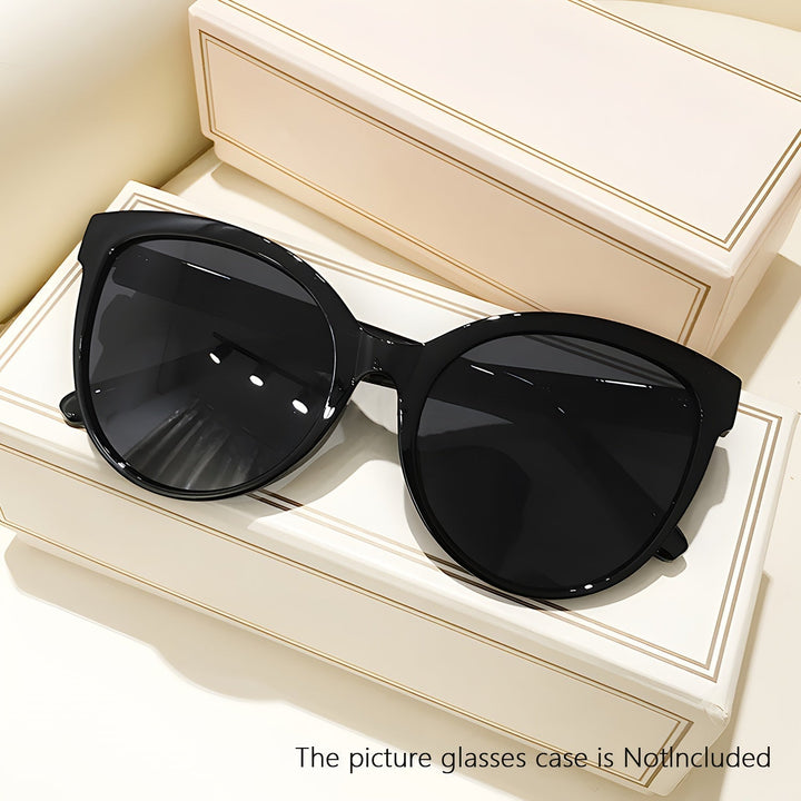 Luksuriøse cat-eye-solbriller for kvinner – Oversized og stilige for solfylte dager