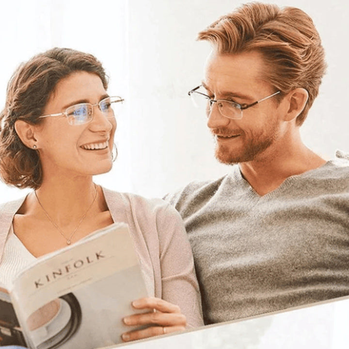 Avanserte multifokale lesebriller med anti-blålysfilter - SapphireView