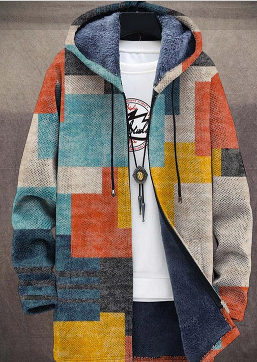 Milan – Retro Colorblock Vest for Menn