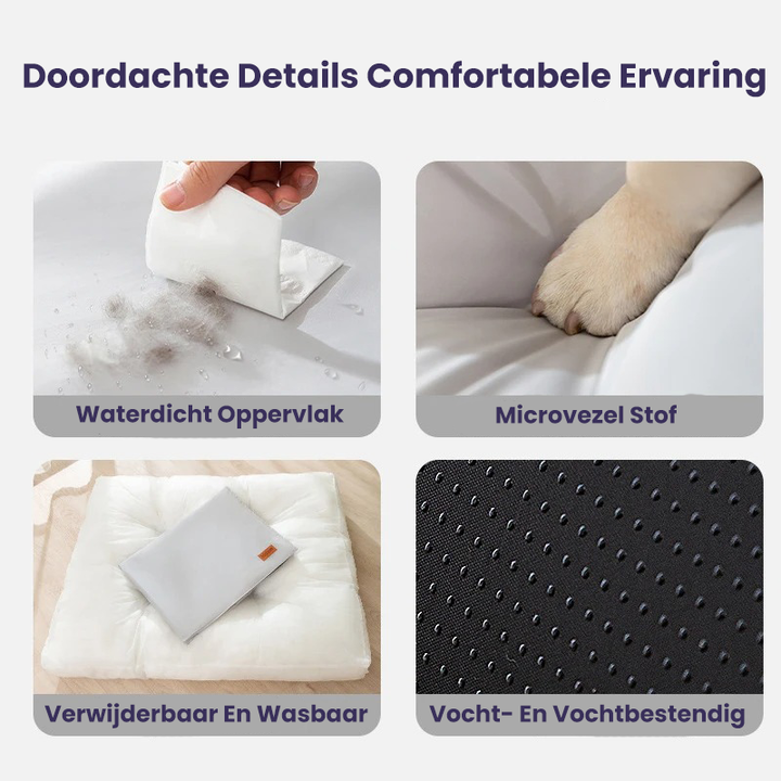 Vanntett ortopedisk hundepute – FlexiRest