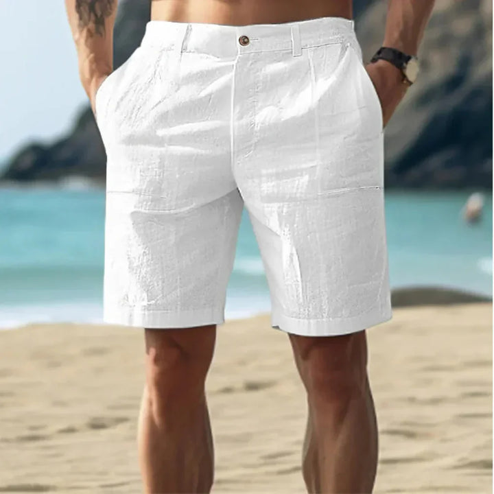 Casual Leinen Herre Shorts