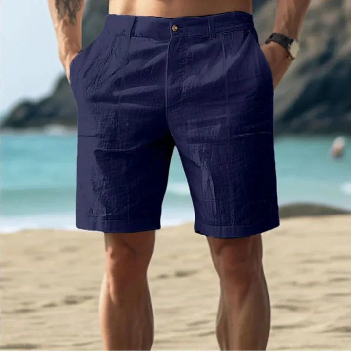 Casual Leinen Herre Shorts