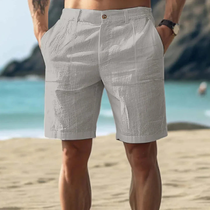 Casual Leinen Herre Shorts