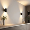 Justerbar Up-Down LED-vegglampe – varmt stemningslys, moderne design