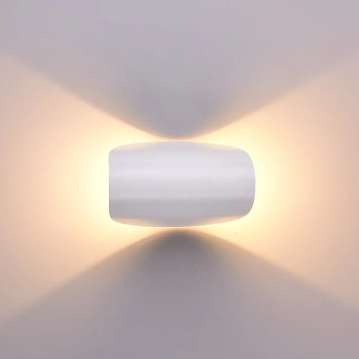 Justerbar Up-Down LED-vegglampe – varmt stemningslys, moderne design