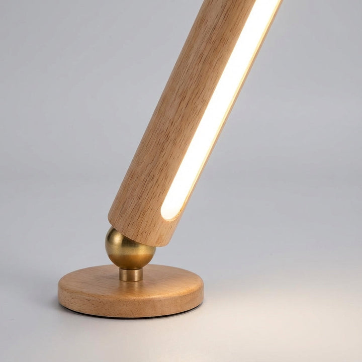 Justerbar skrivebordslampe med tiltfunksjon – Baskel