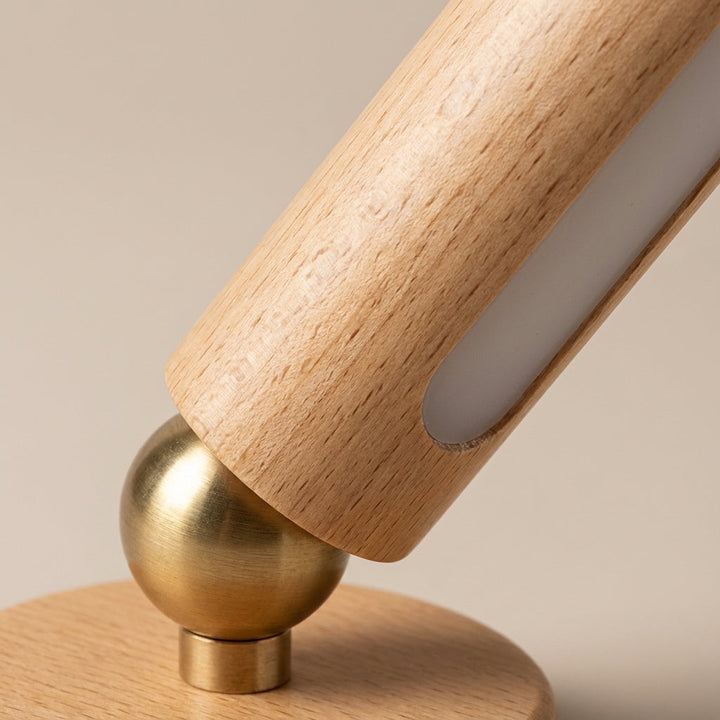 Justerbar skrivebordslampe med tiltfunksjon – Baskel