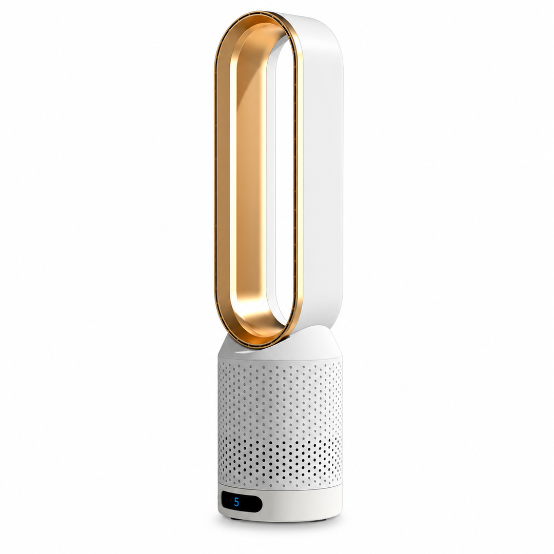 AirPure – Ultrastille bladfri tårnvifte (< 32 dB)